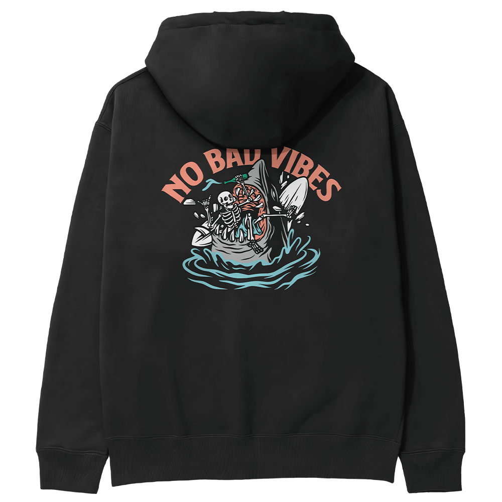 No Bad Vibes Hoodie Cove USA