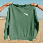 Vintage Crewneck - Alpine Green