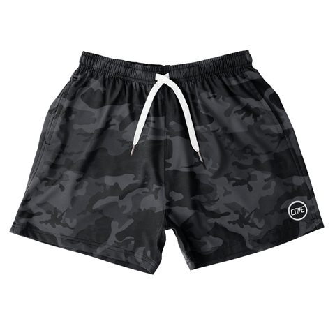 Camo Shorts - Black