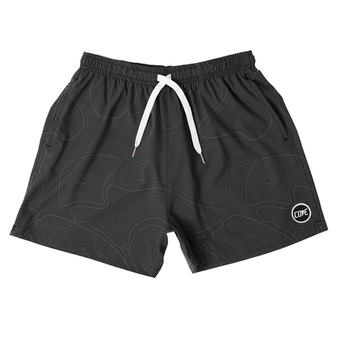 Topo Camo Shorts - Black