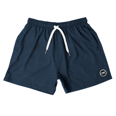 Topo Camo Shorts - Blue