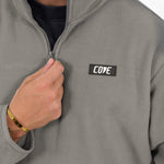 (New) Fleece 1/4 Zip - Charcoal