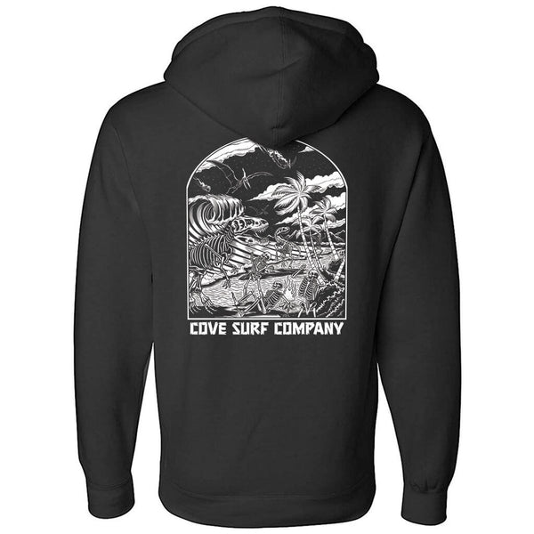 New) Eel Skull Hoodie - Charcoal – Cove USA