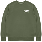 (New) Sharktooth Crewneck - Olive